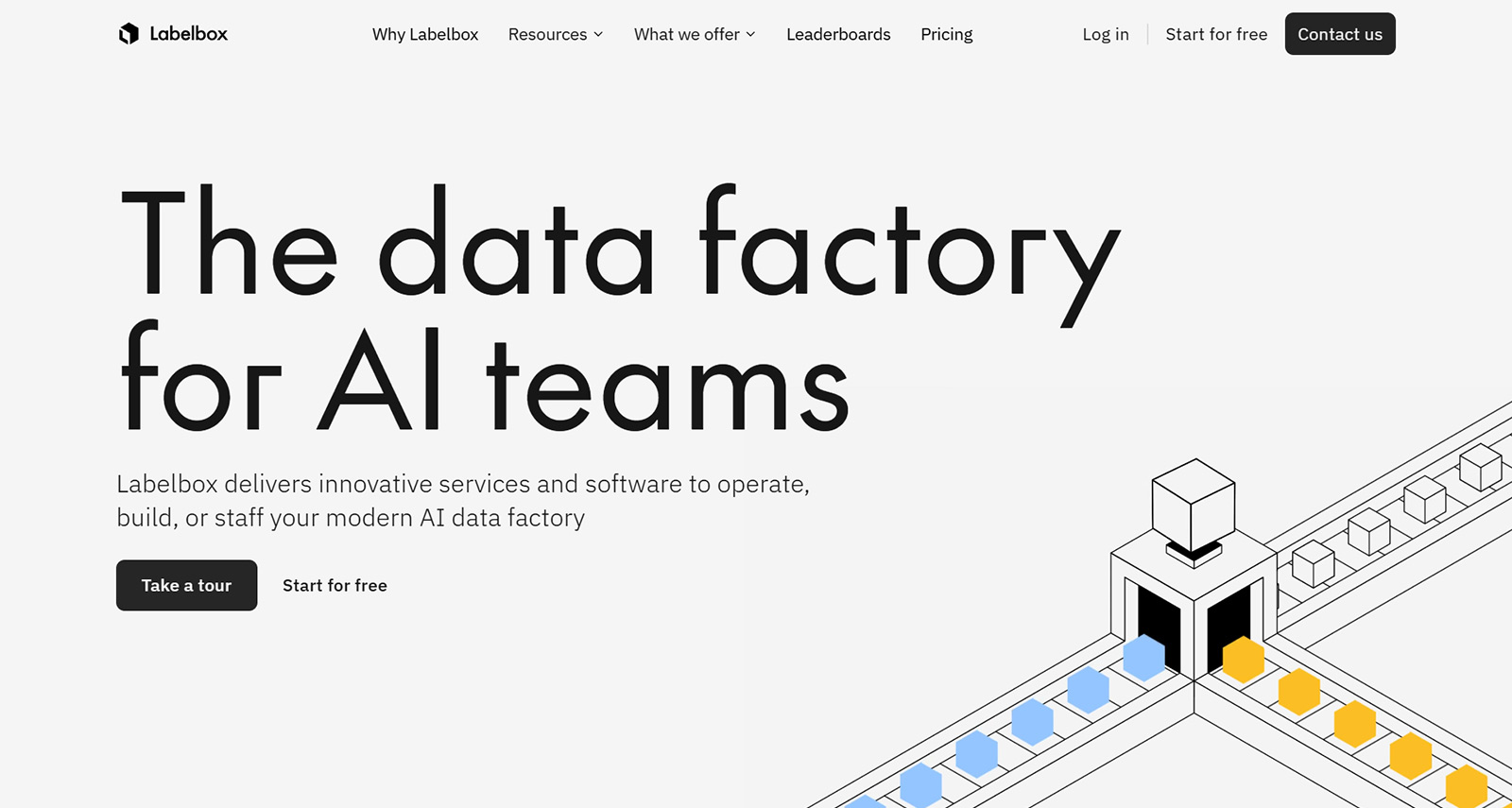 Labelbox公式Webサイト
