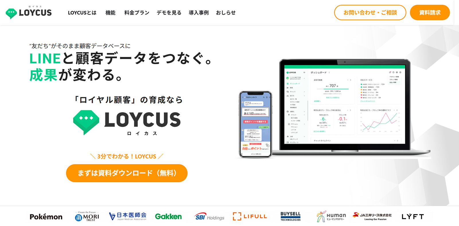 LOYCUS公式Webサイト