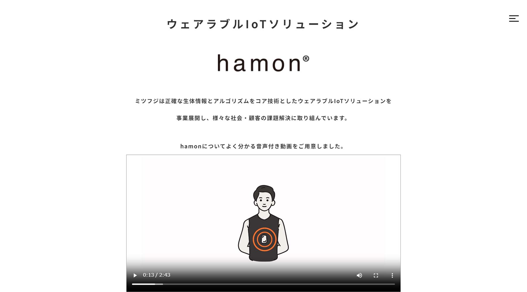 hamon®公式Webサイト