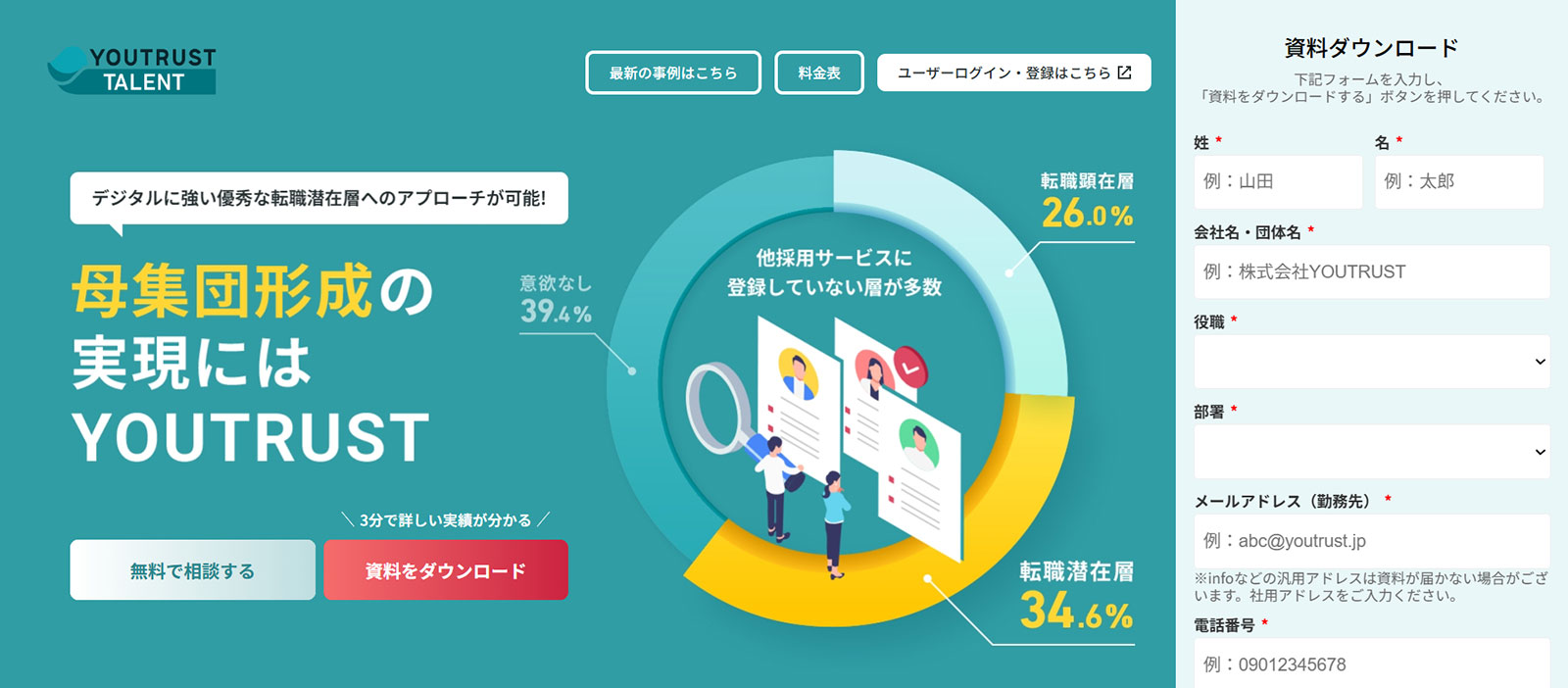 YOUTRUST公式Webサイト