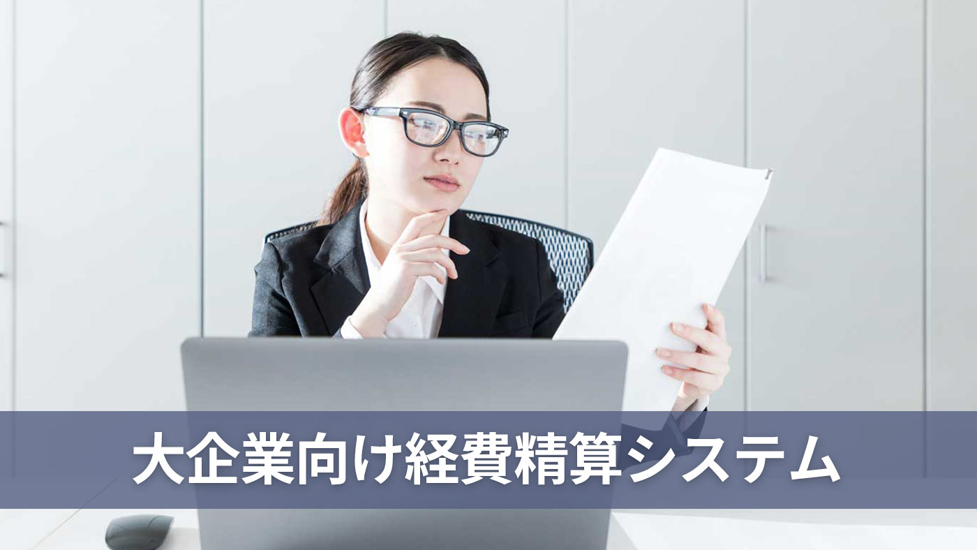 大企業向け経費精算システム