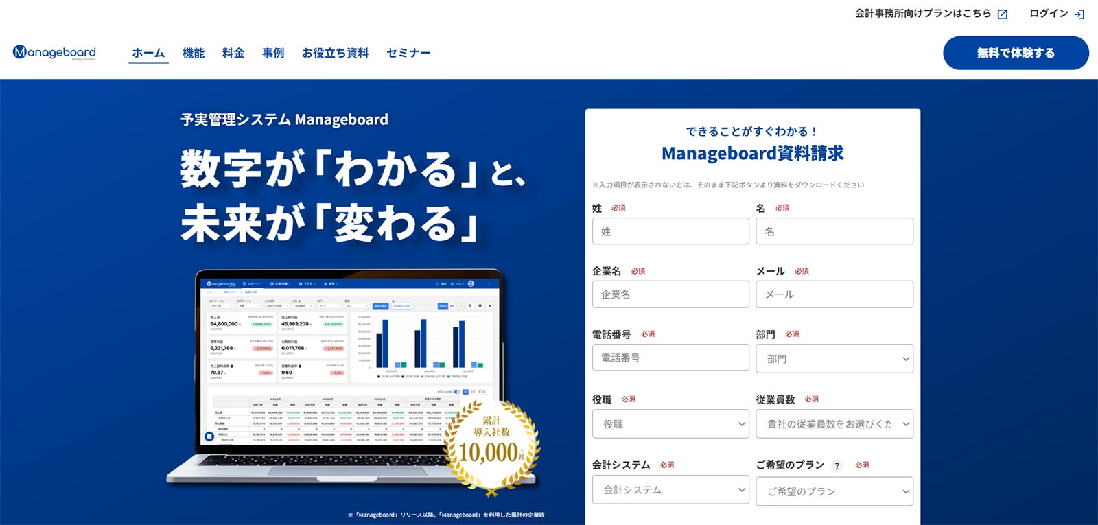 Manageboard_公式Webサイト