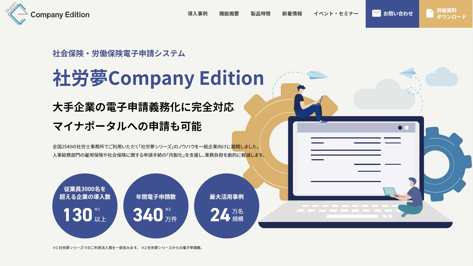 社労夢Company Edition公式Webサイト