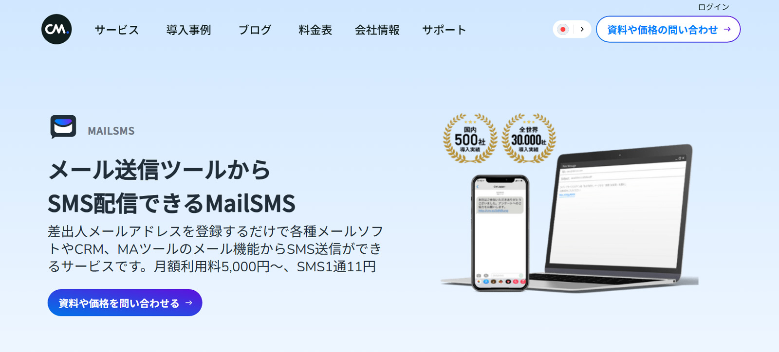 MailSMS公式Webサイト