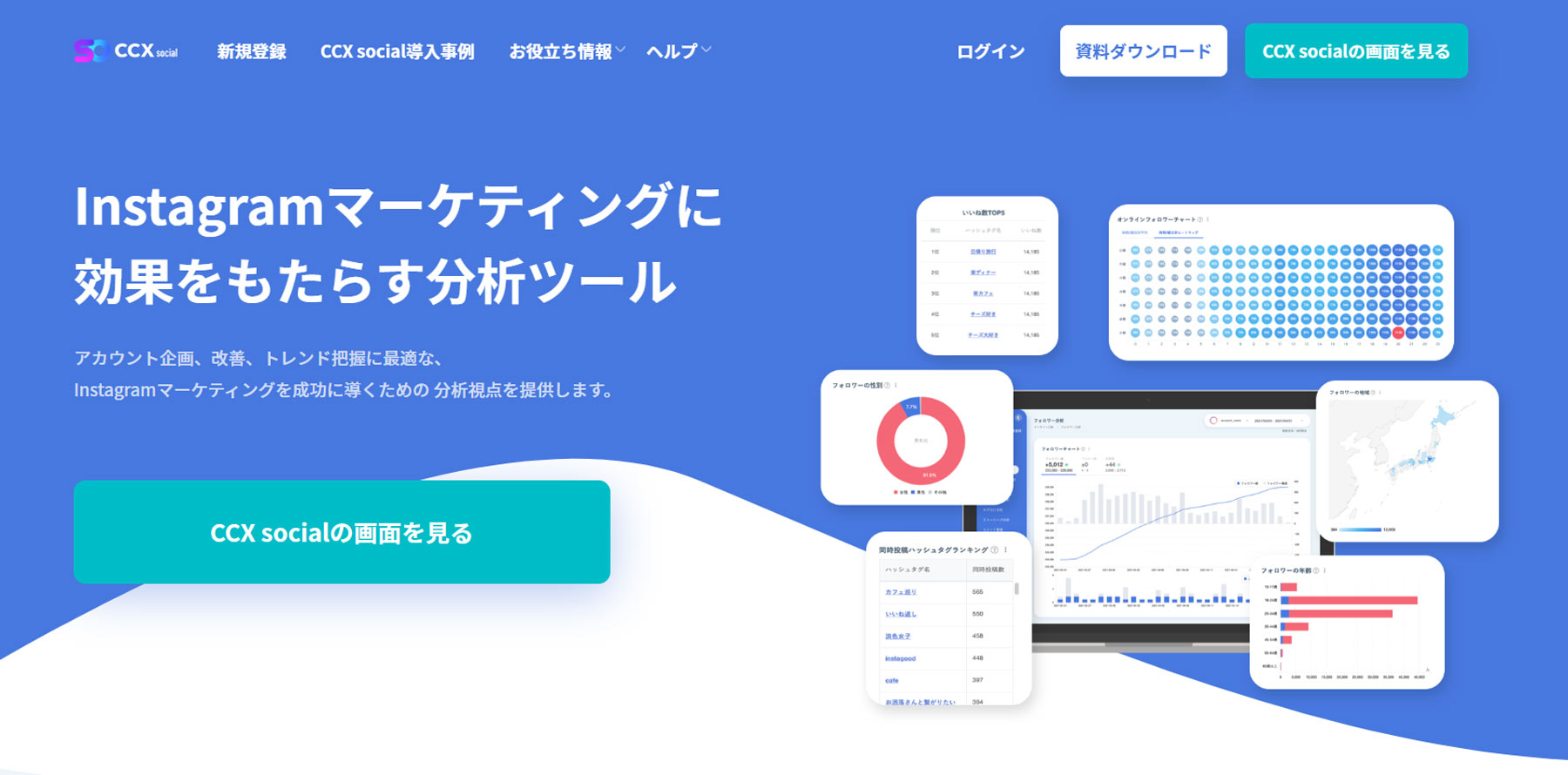 CCX social公式Webサイト