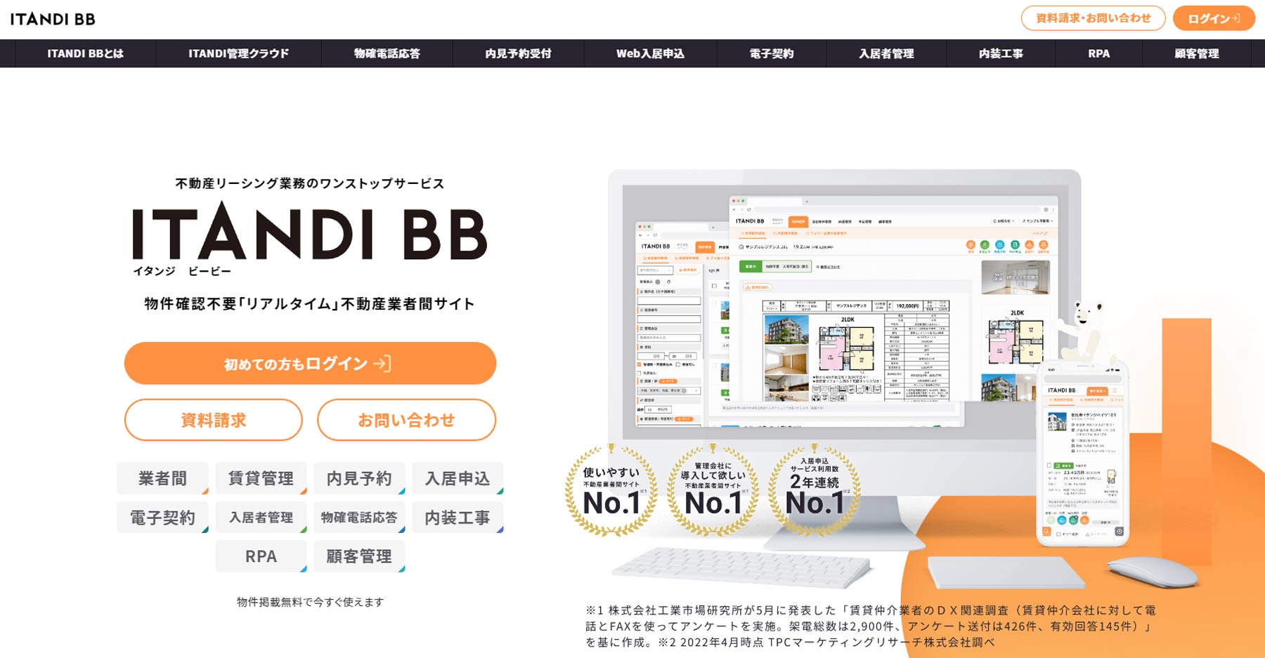 ITANDI BB公式Webサイト