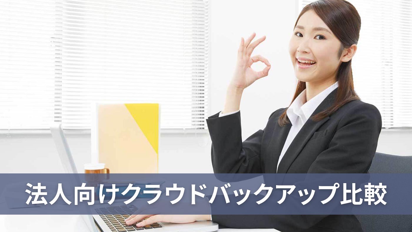 法人向けクラウドバックアップ比較