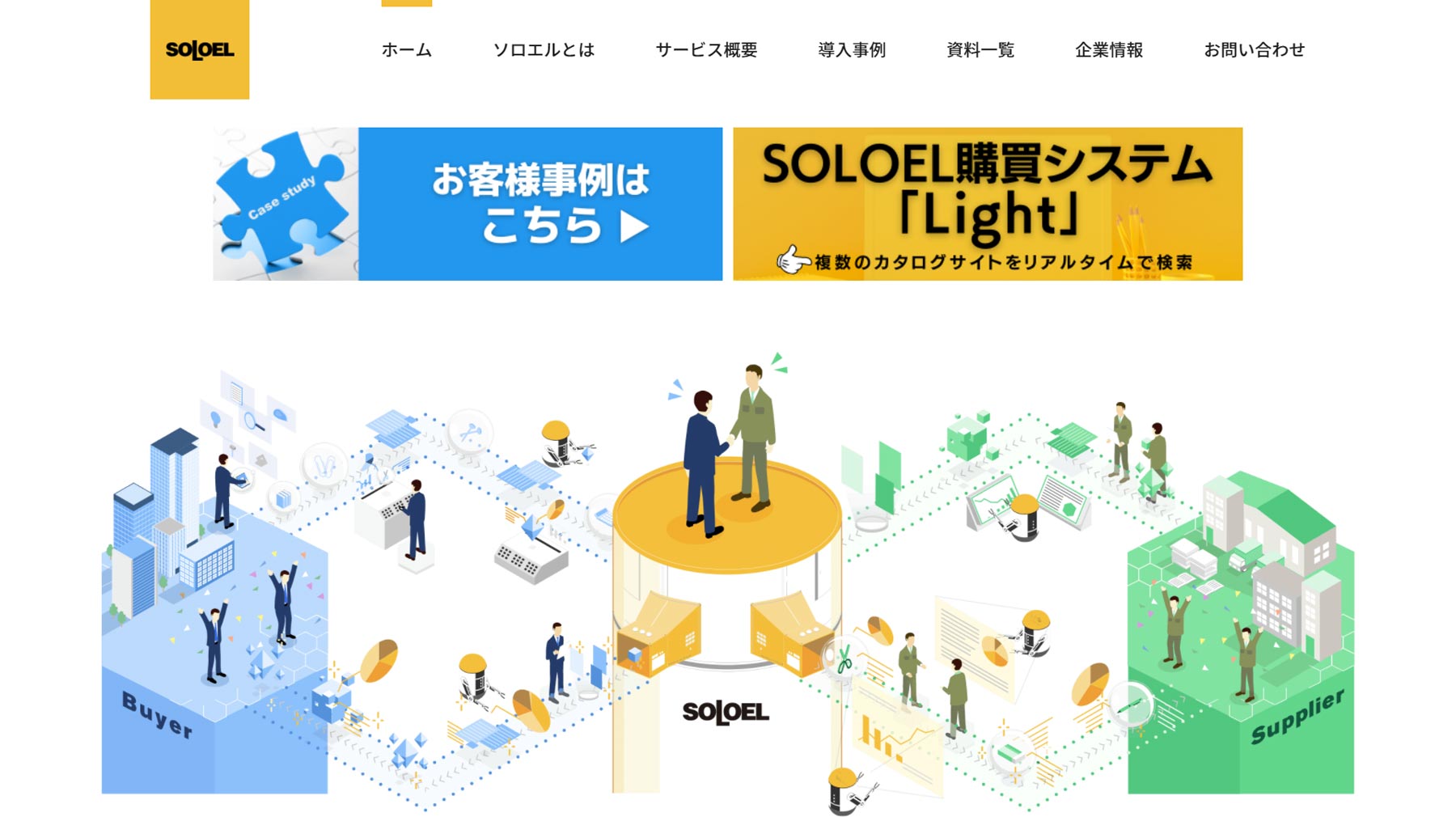 SOLOEL購買システム公式Webサイト