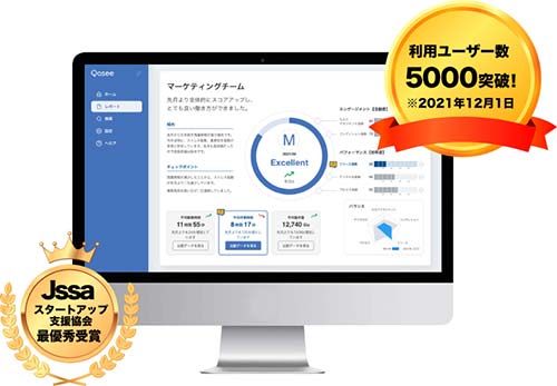 利用ユーザー数5000突破 ※2021年12月1日