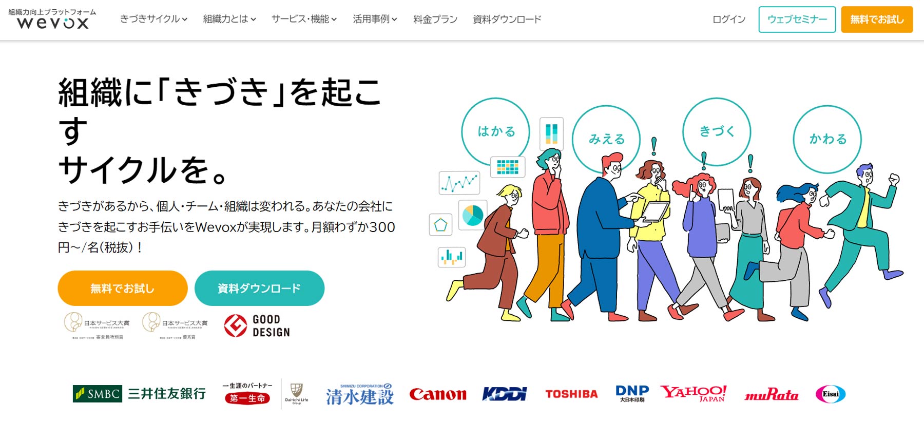 wevox公式Webサイト