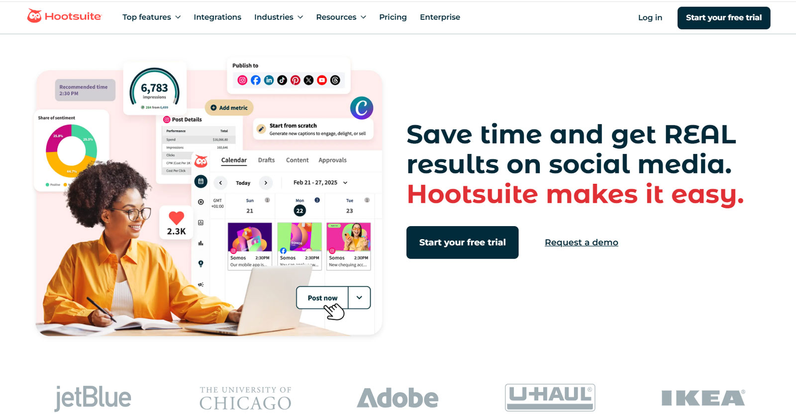 Hootsuite公式Webサイト