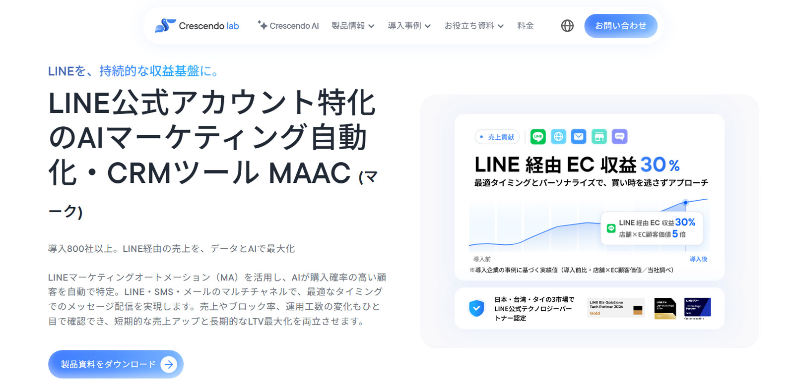 MAAC公式Webサイト