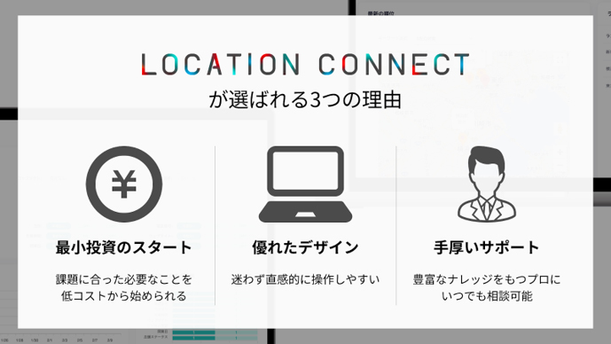 選ばれる３つの理由