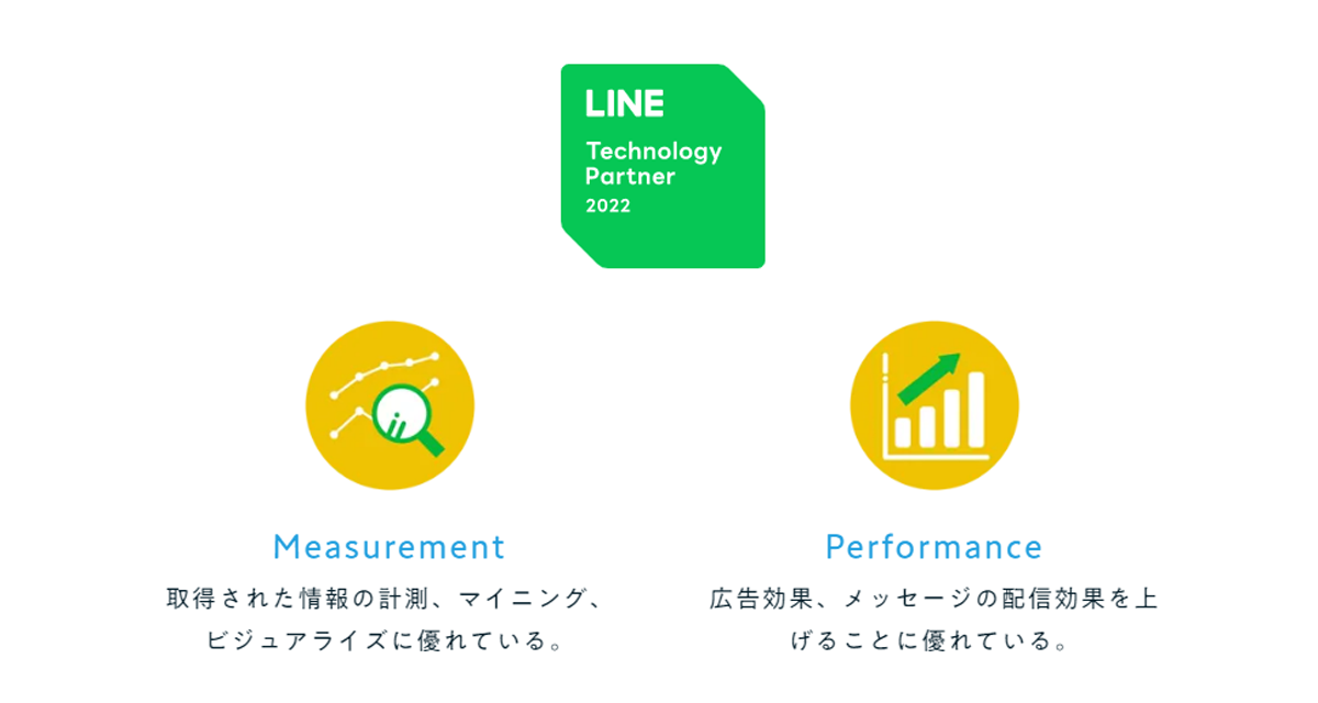 LINE社認定のTechnology Partner