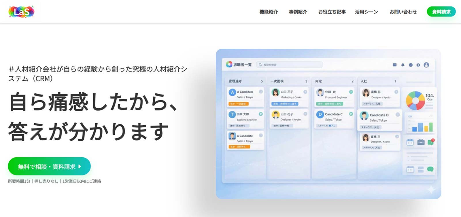 LaS公式Webサイト