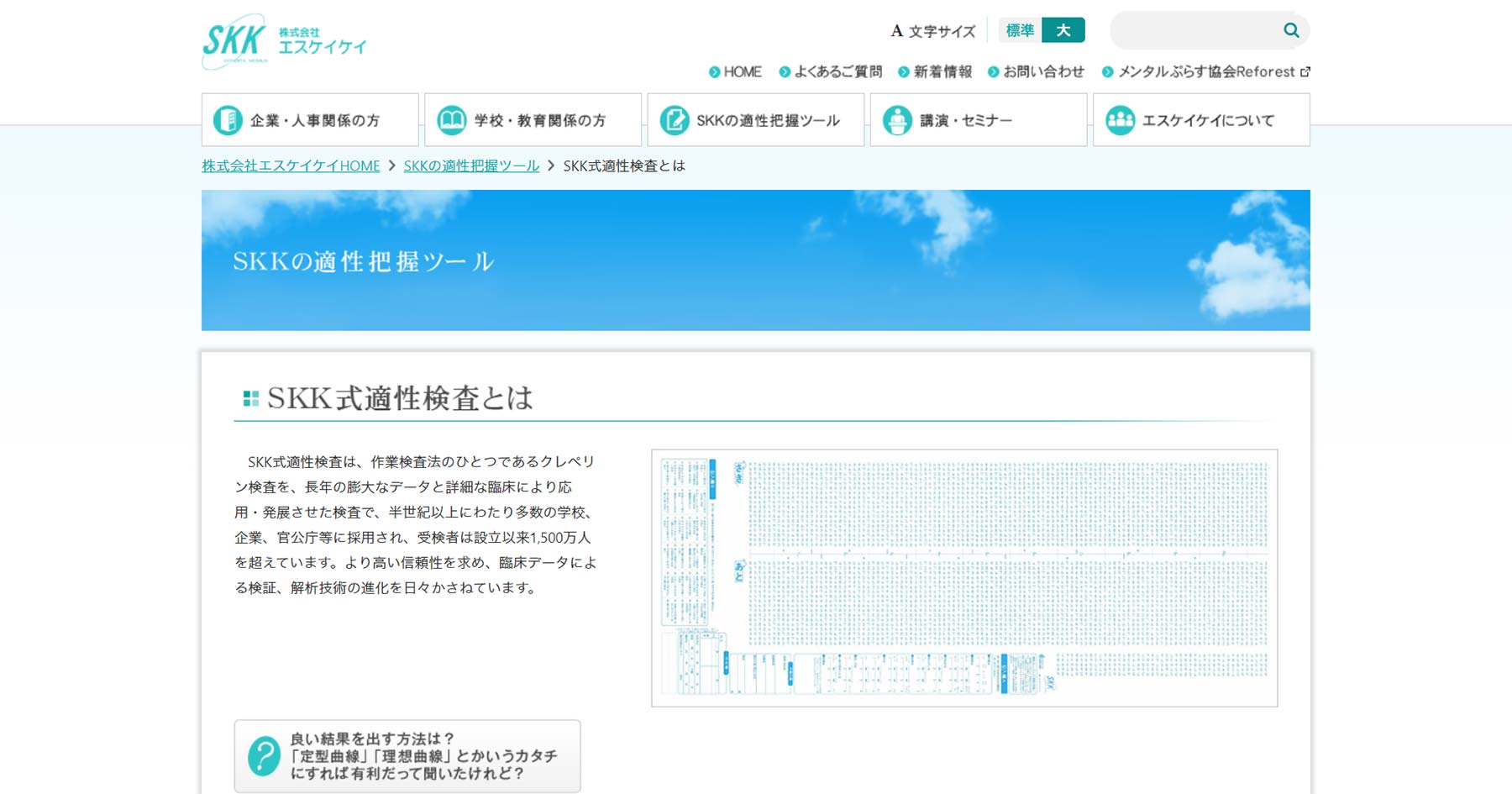 SKK式適性検査公式Webサイト