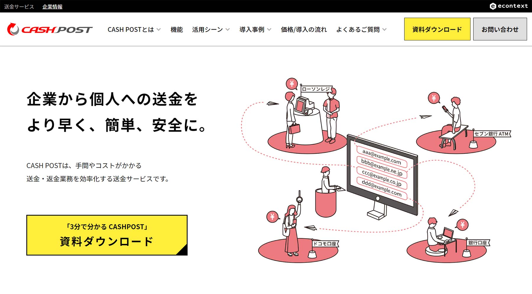 CASH POST公式Webサイト