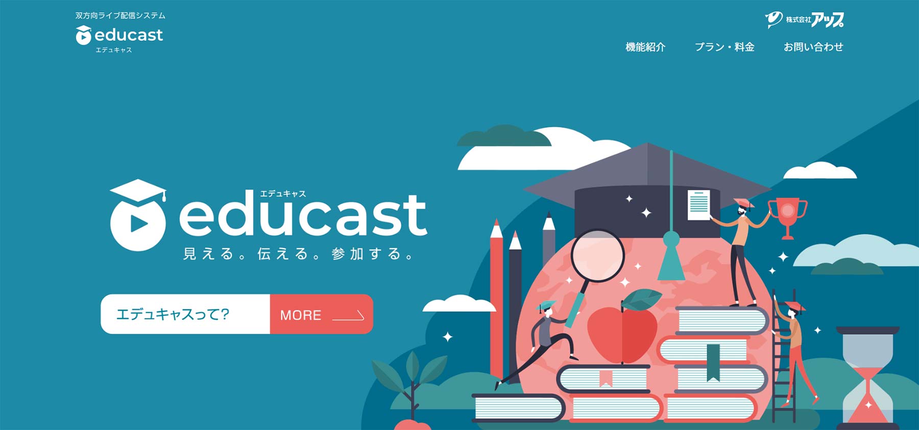 educast公式Webサイト