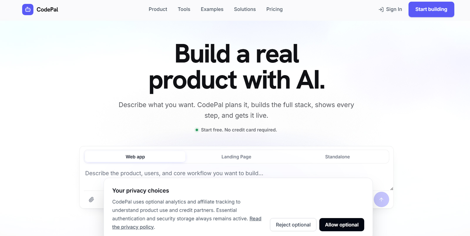 CodePal公式Webサイト