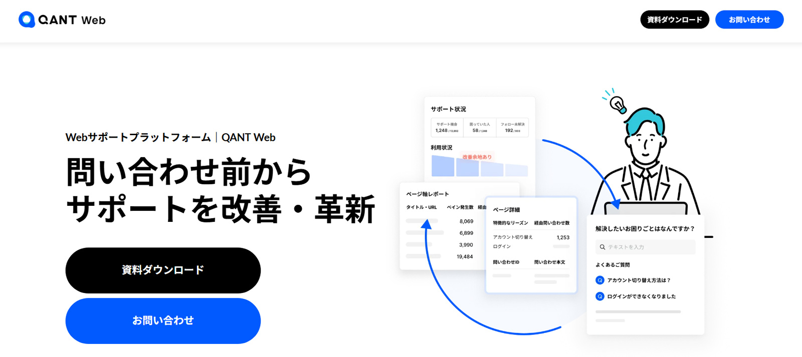 QANT Web公式Webサイト