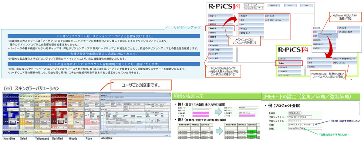 柔軟なカスタマイズと多彩な機能で、ニーズや状況に応じた最適環境を実現