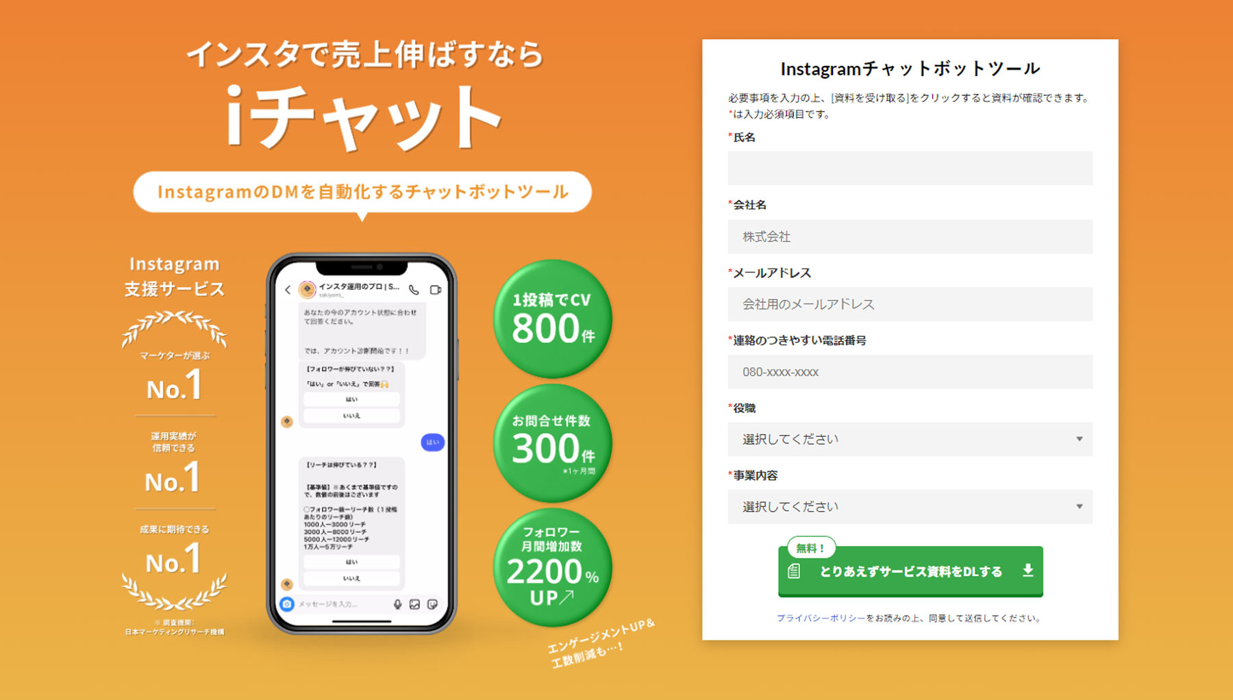 iチャット公式Webサイト