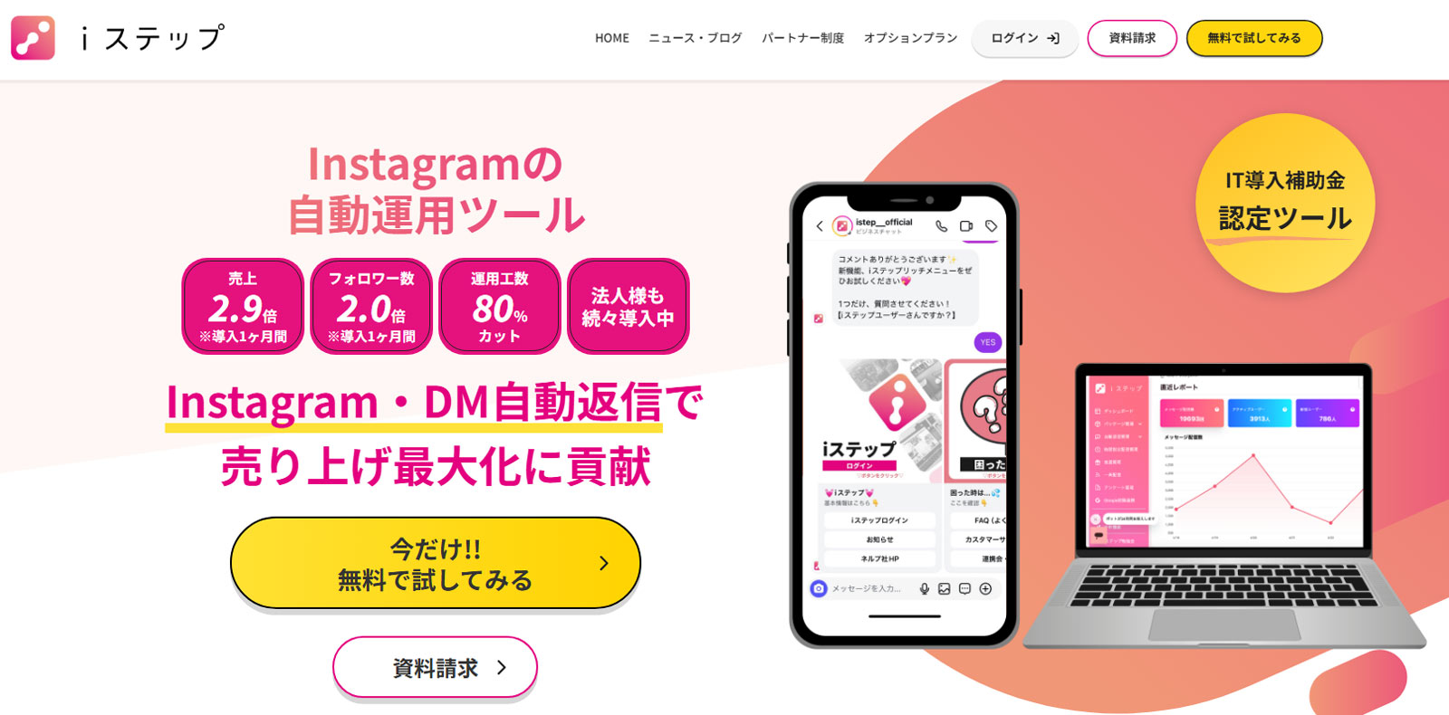 iステップ公式Webサイト