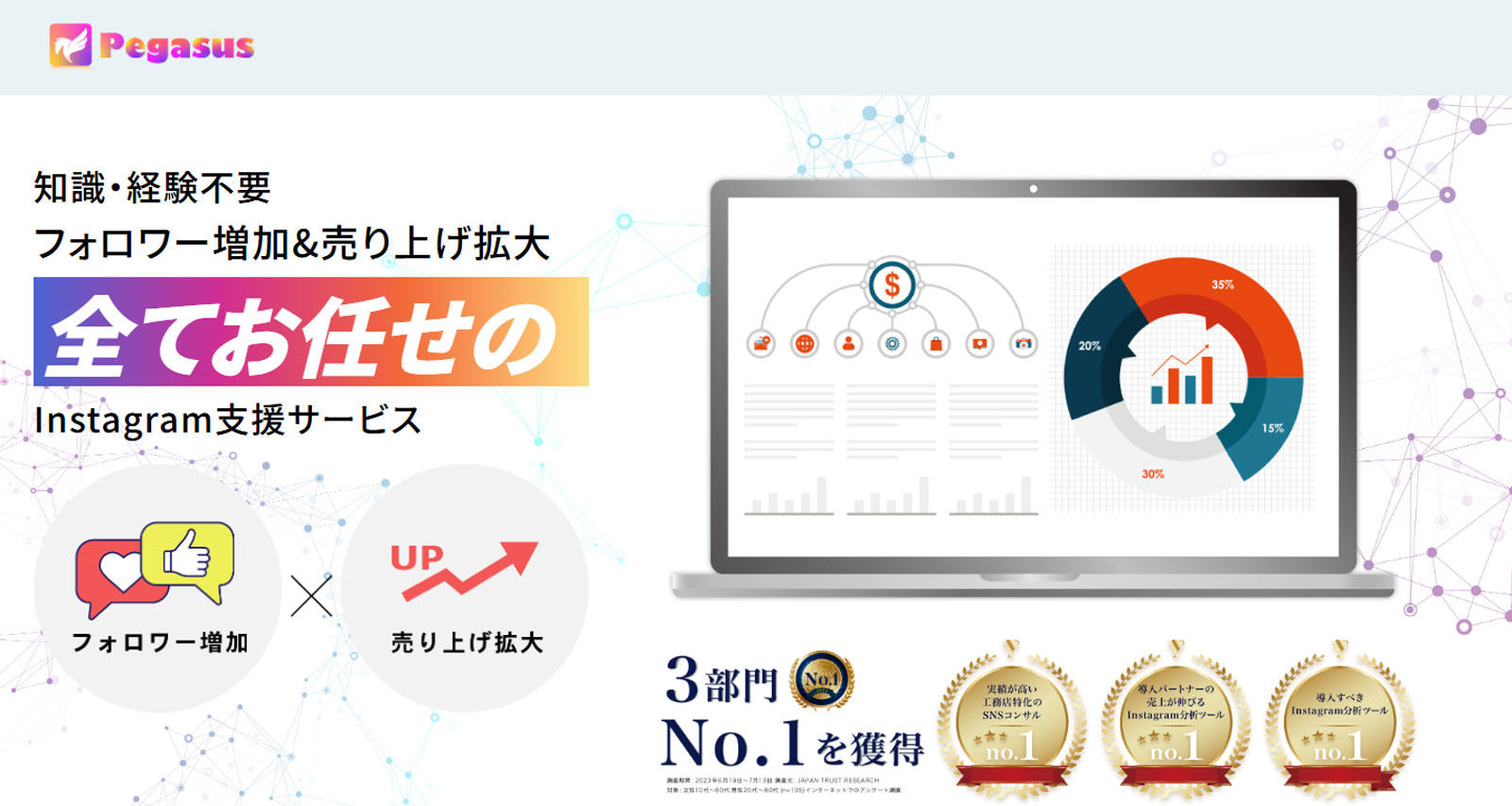 Pegasus公式Webサイト