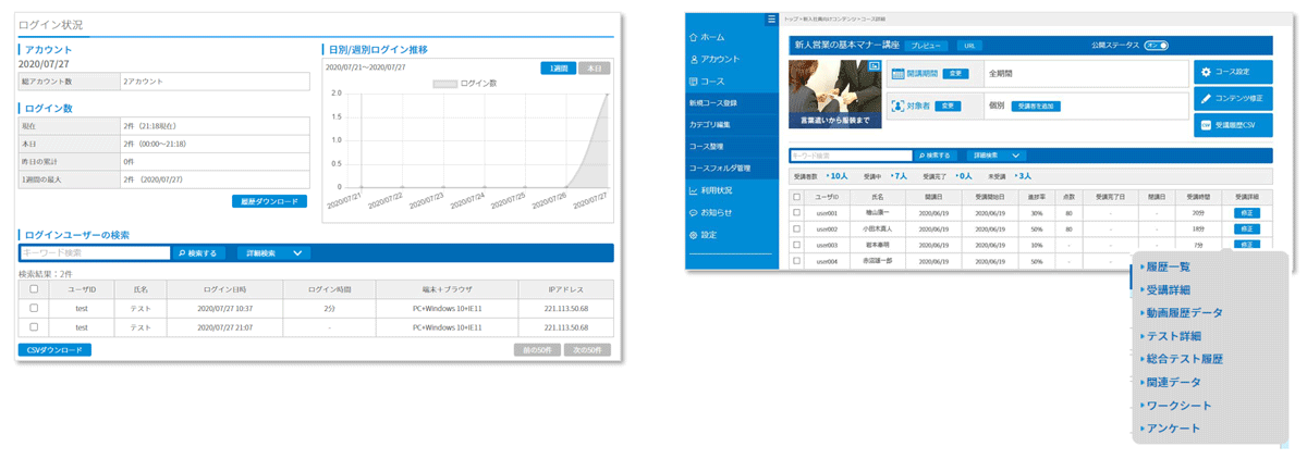 簡単に従業員の受講状況を改善できる_イメージ