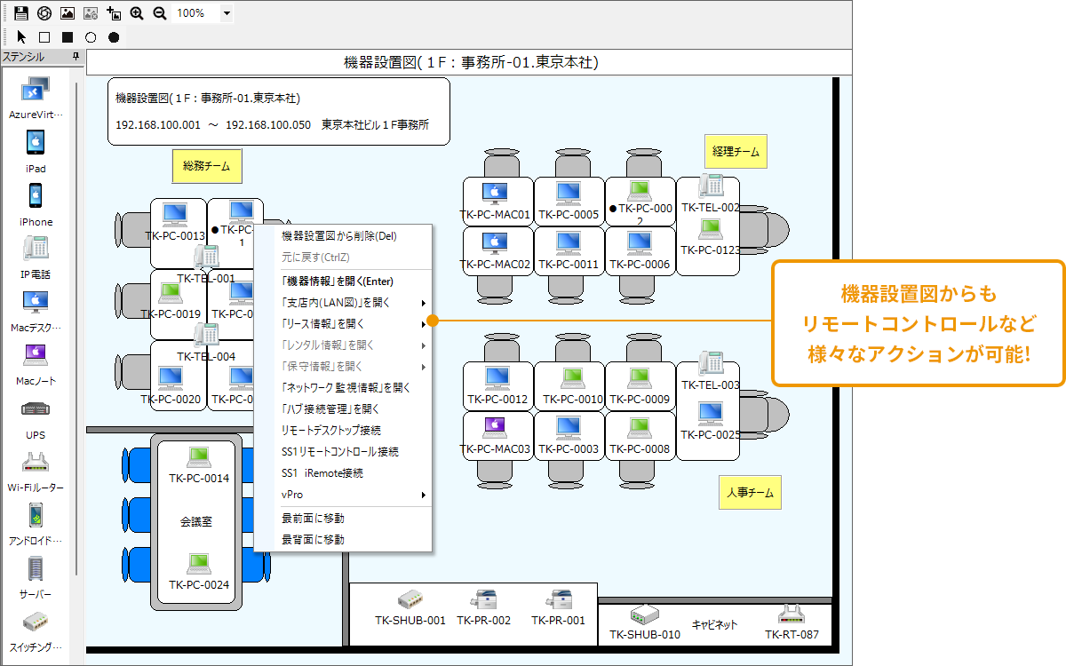 IT運用の効率化を支援する豊富な機能を搭載