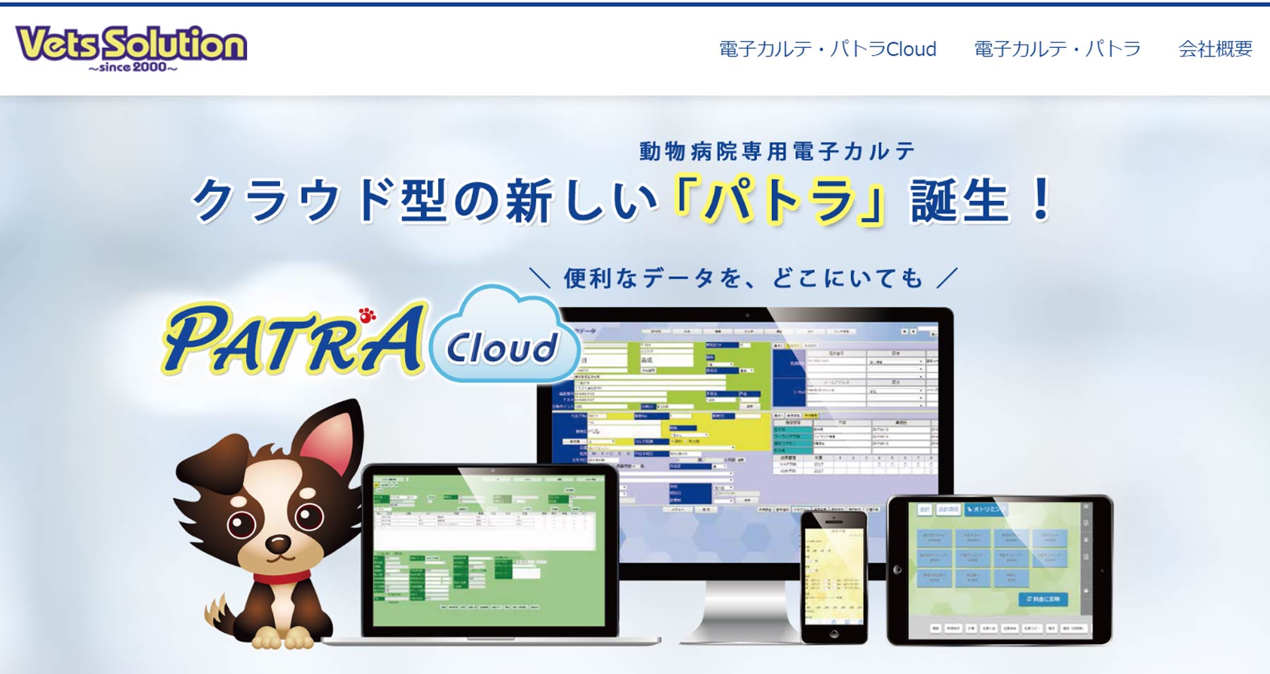 パトラ Cloud公式Webサイト