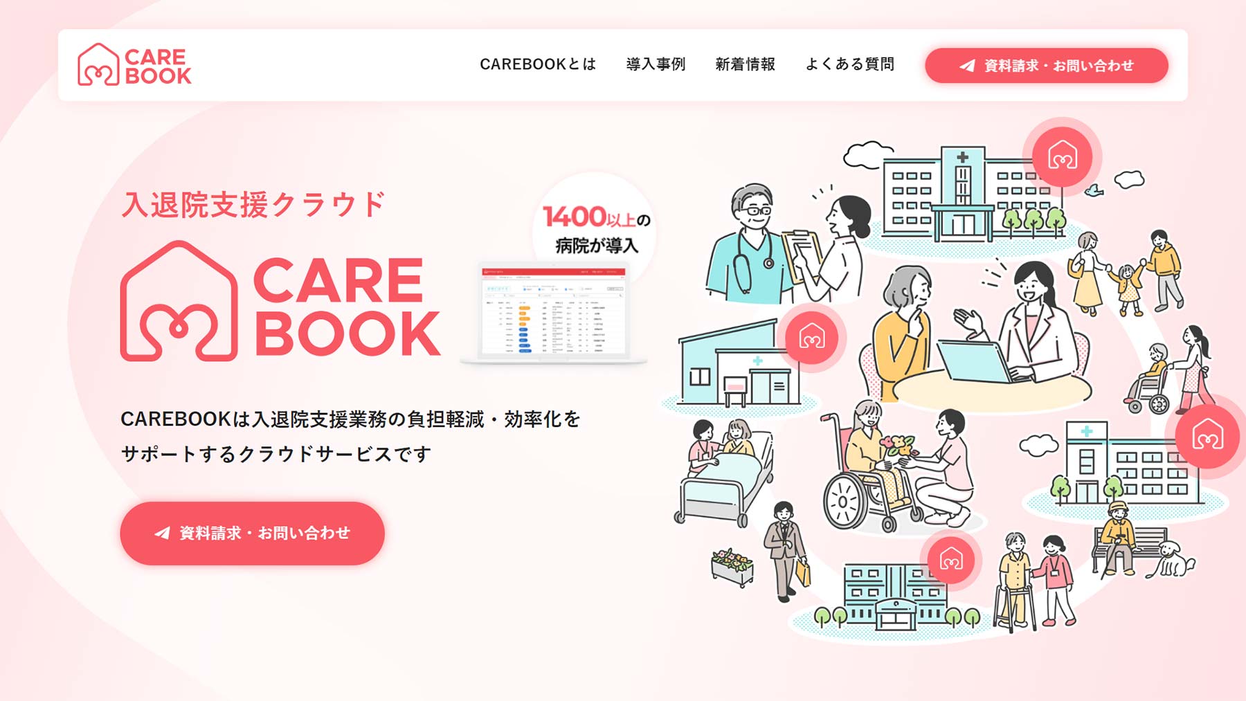 CAREBOOK公式Webサイト