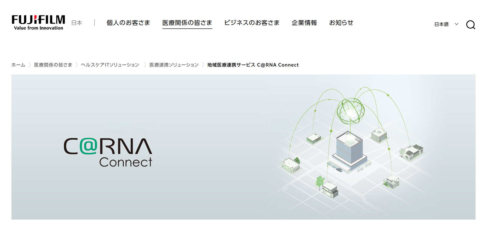 C@RNA Connect公式Webサイト