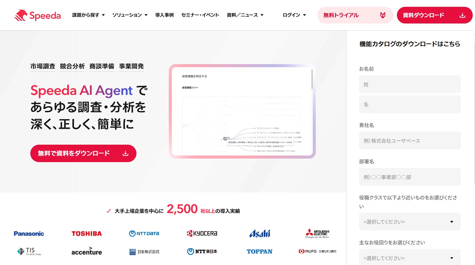 スピーダ公式Webサイト
