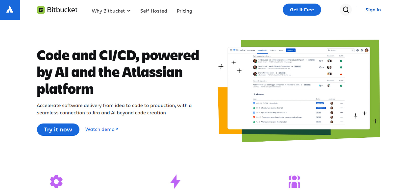 Bitbucket公式Webサイト
