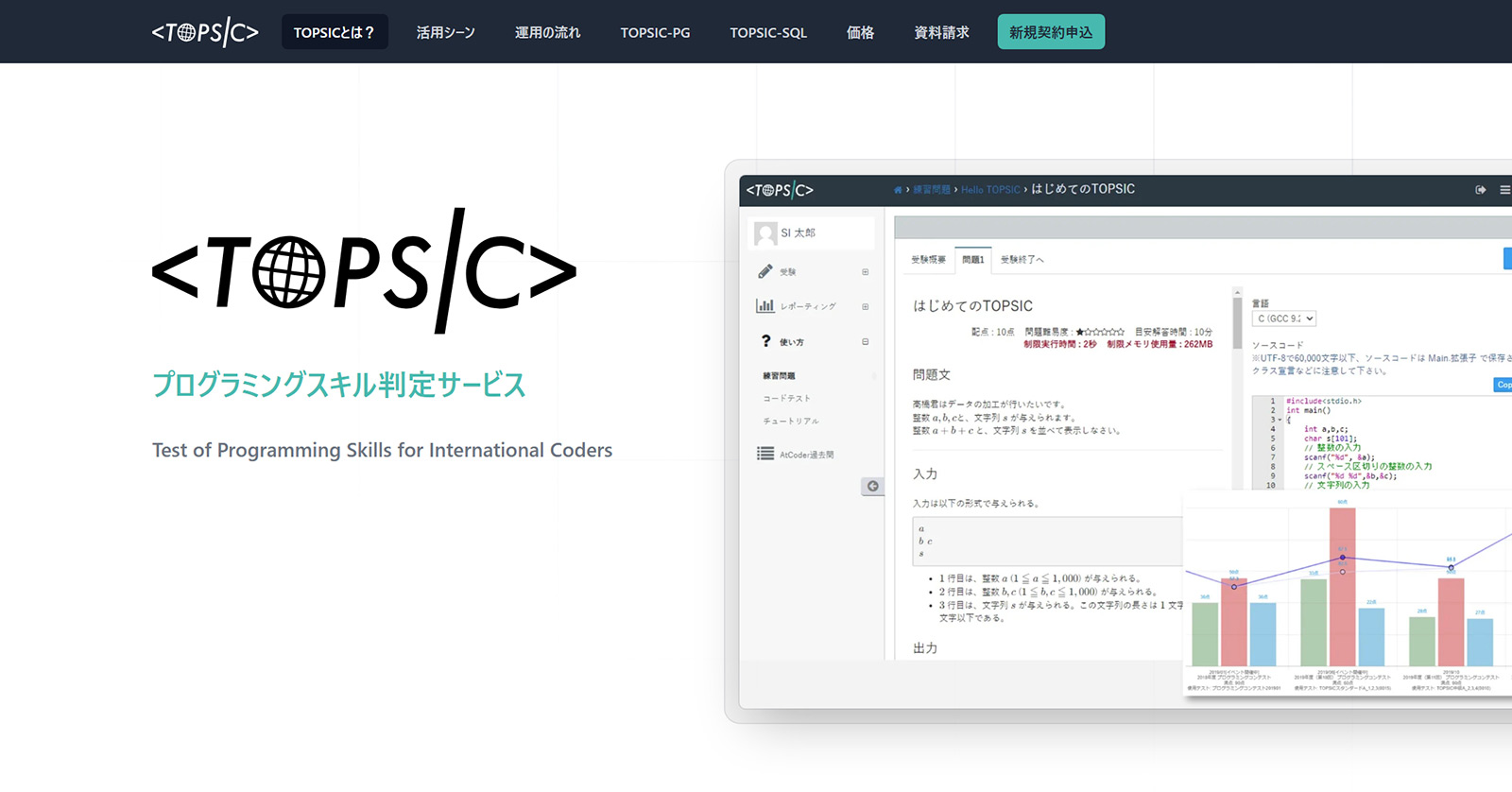 TOPSIC公式Webサイト
