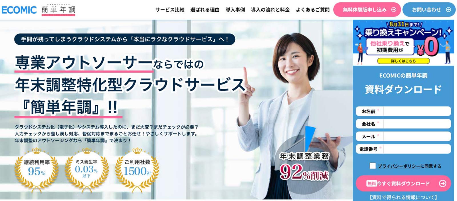 年末調整アウトソーシング公式Webサイト