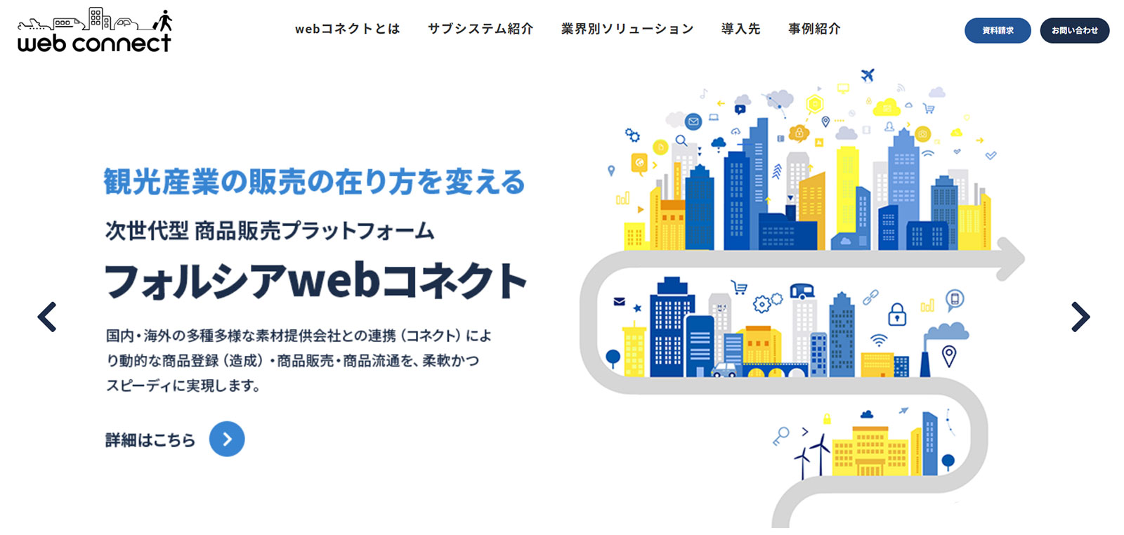 フォルシアwebコネクト公式Webサイト