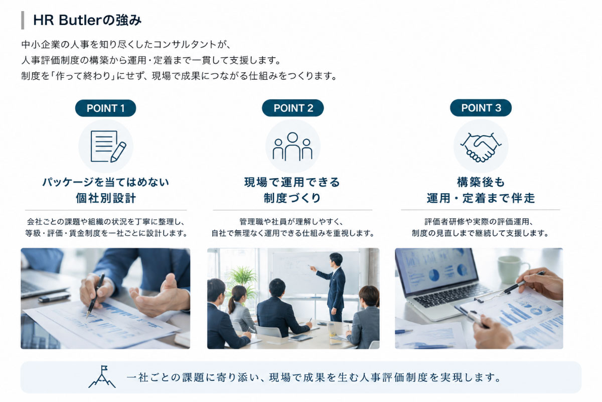 株式会社HR Butlerの強み