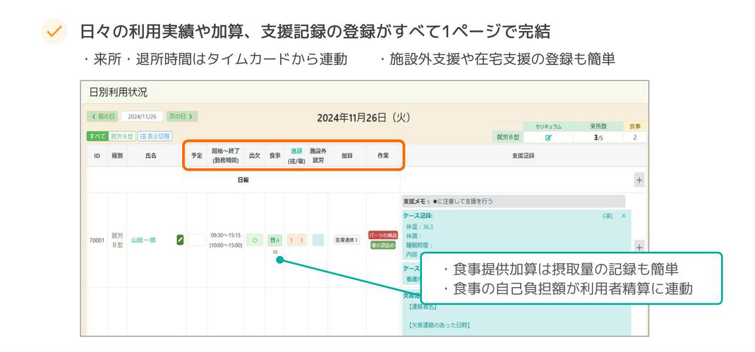効率化と品質向上をサポート