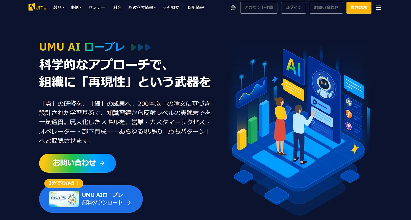 UMU AIロープレ公式Webサイト