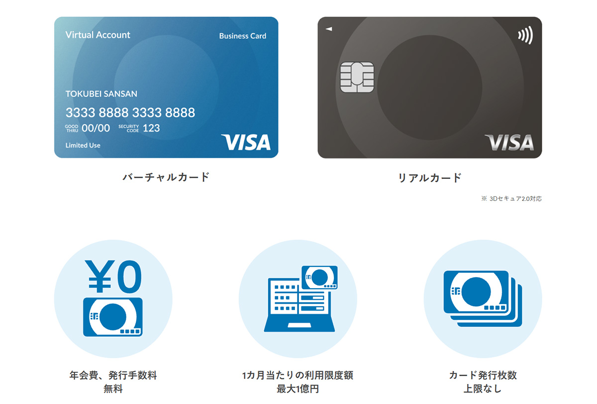 Bill Oneビジネスカードの特徴