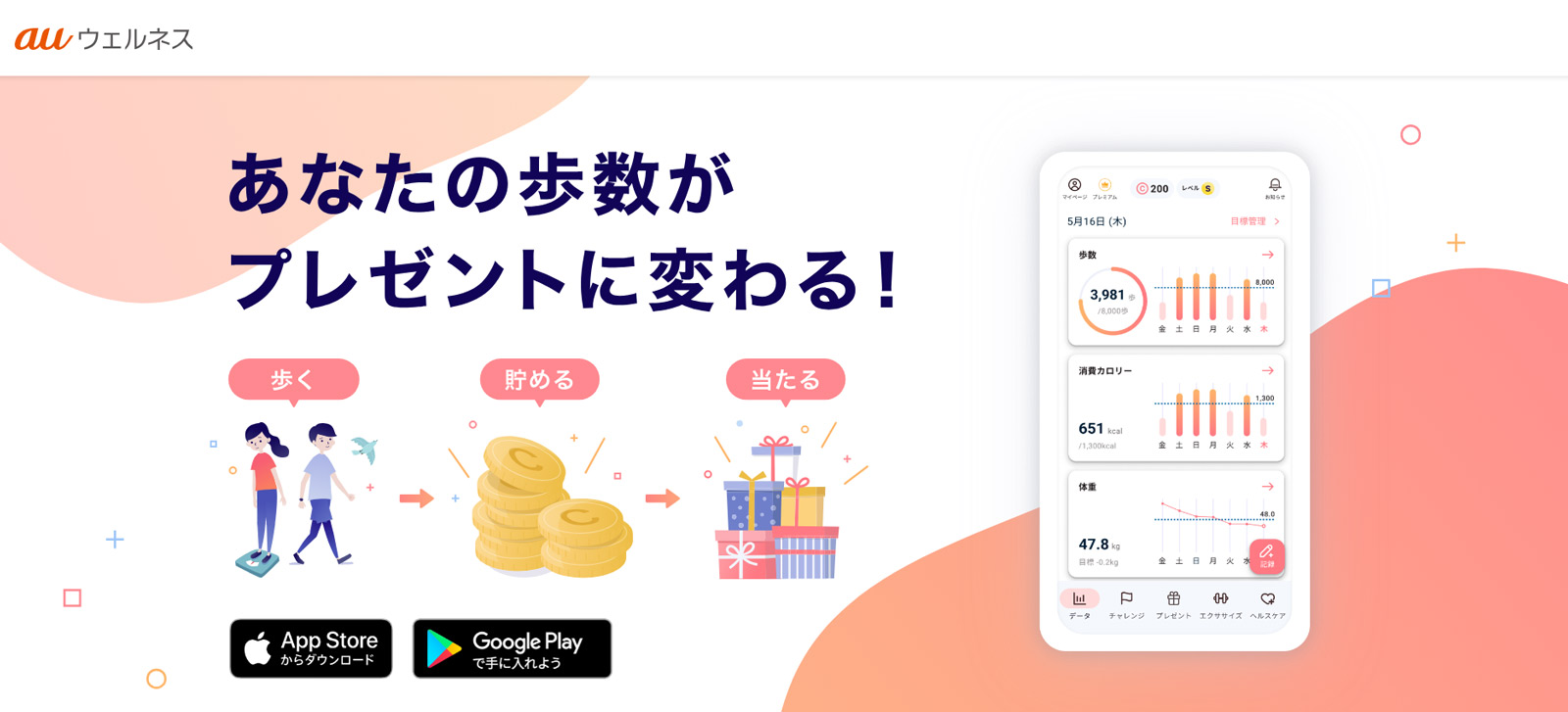 auウェルネス公式Webサイト