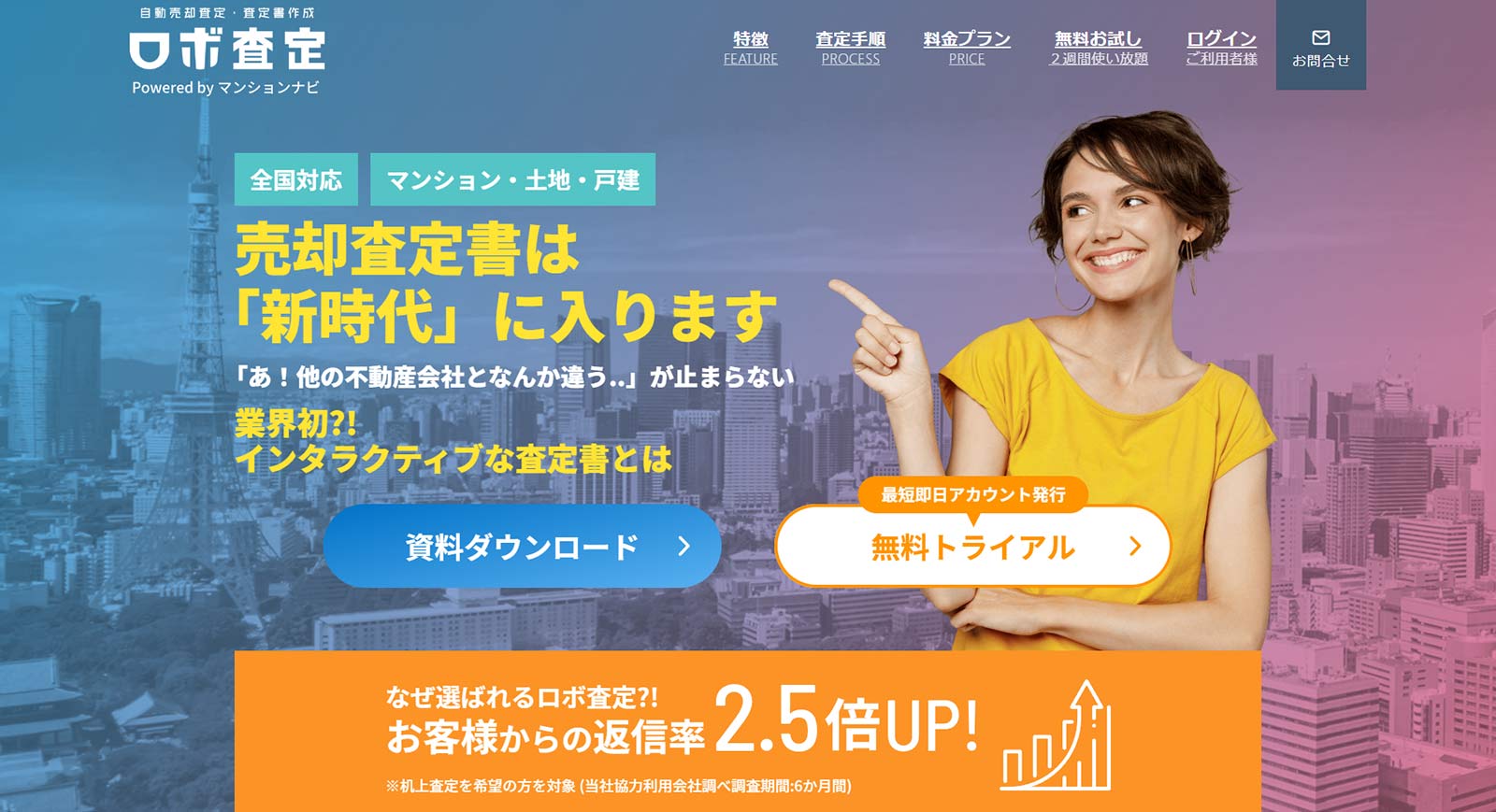 ロボ査定公式Webサイト
