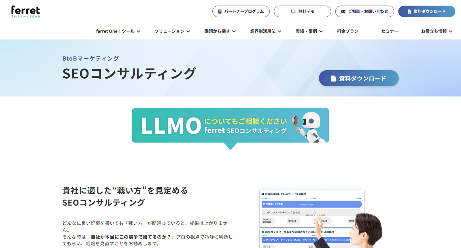 ferret公式Webサイト