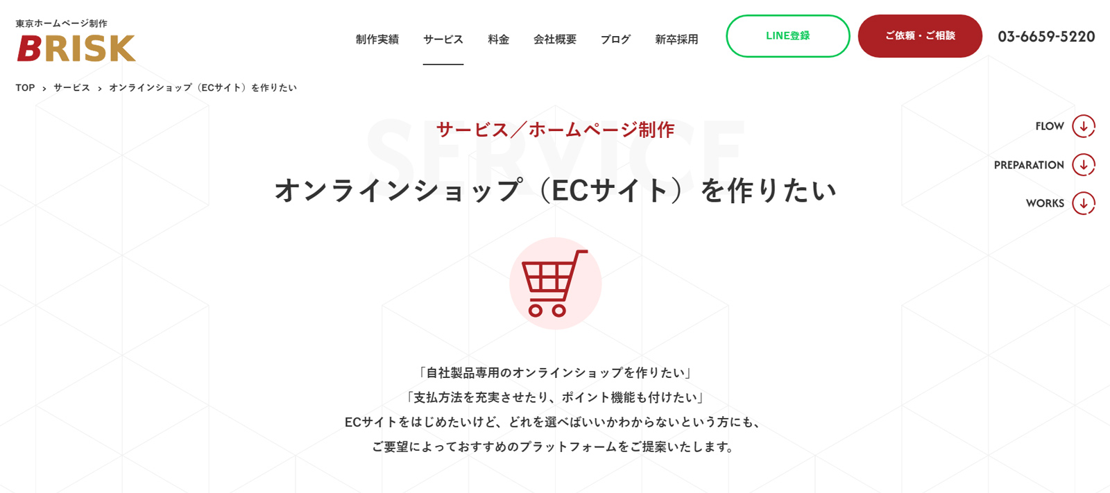 株式会社BRISK公式Webサイト