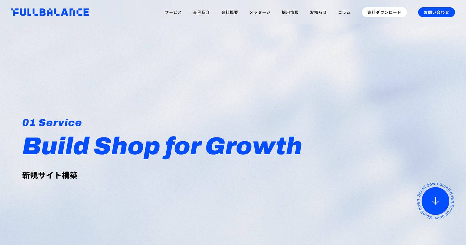 Build Shop for Growth公式Webサイト