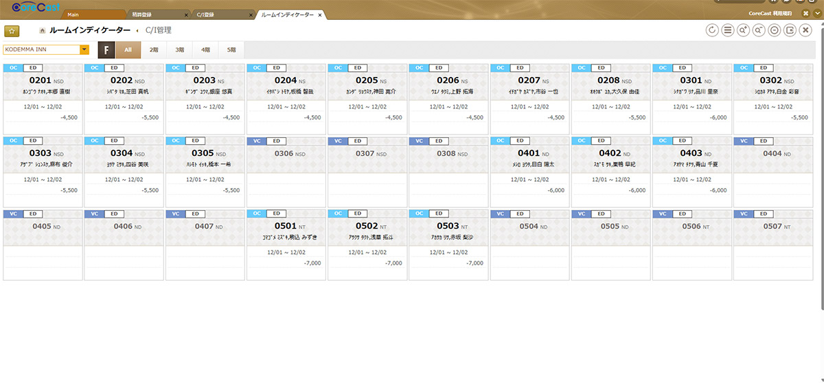 空室確認や予約に関する顧客対応、経営に関わるデータの集計分析までホテル運営を効率化