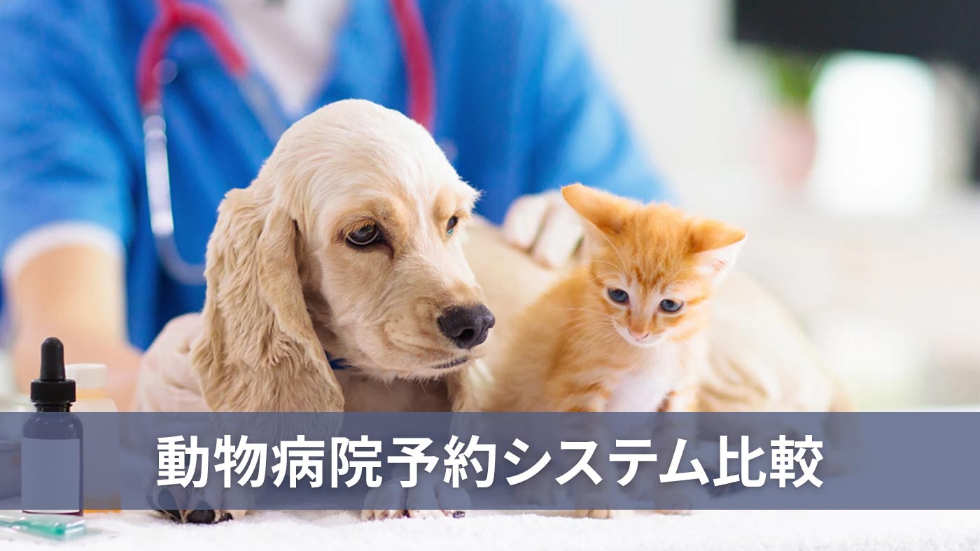 動物病院予約システム比較