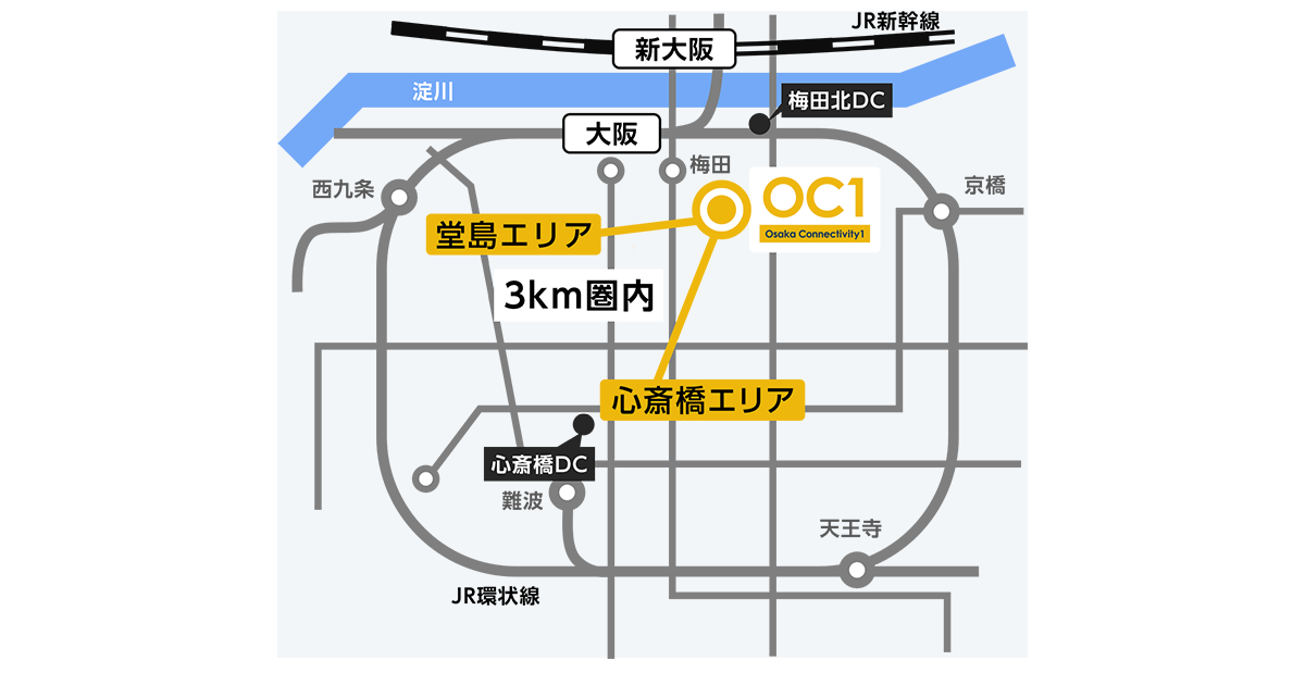 アクセス抜群のロケーション